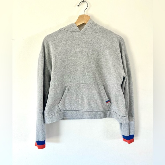 KULE The Crosby Hoodie Heather Grey Pullover Sweatshirt Size Small - Picture 2 of 10